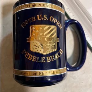 100 U.S. Open call commemorative mug year 2000 Pebble Beach Pebble Beach